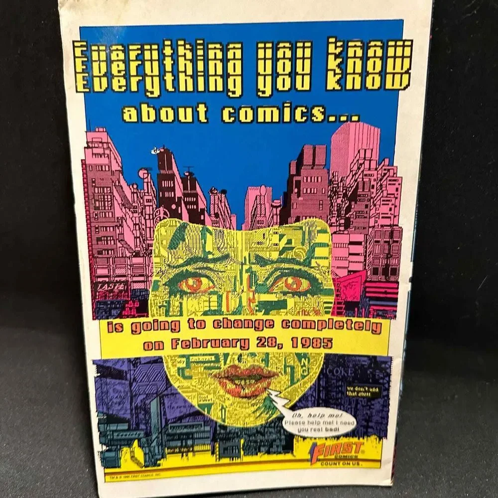 First Comics‎ Grim Jack 10 Comic Book Michael Moorcock Elric Limited Series